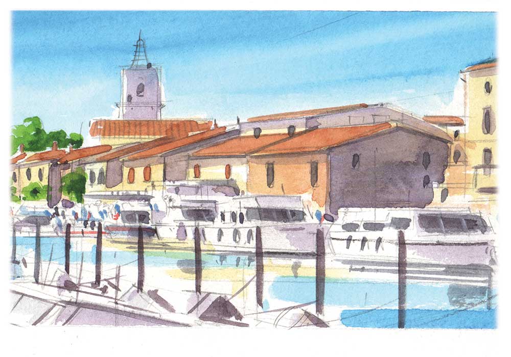 Painting vacation in the South of France