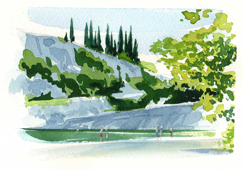 St martin - Painting vacation in the South of France