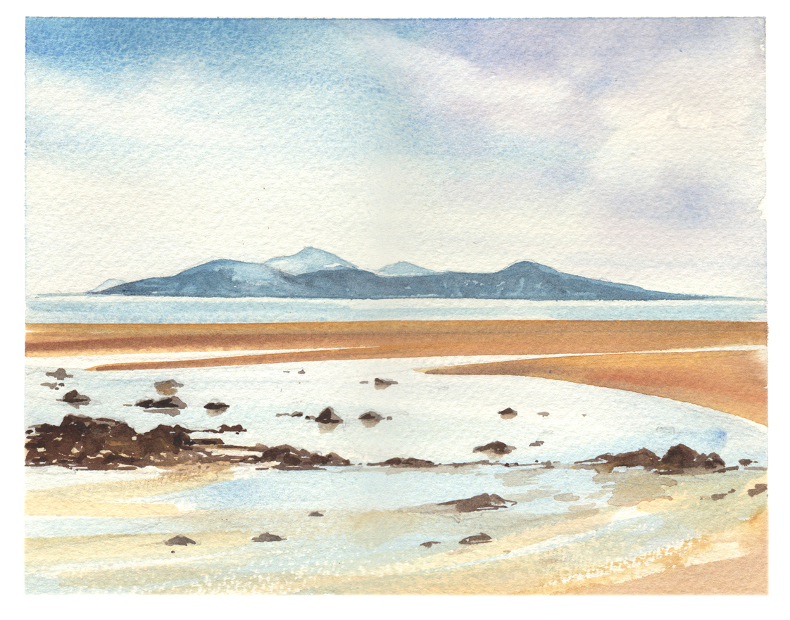travel sketching holiday